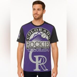 Colorado Rockies MLB Licensed Men's Tee Shirt